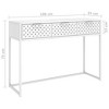 vidaXL Console Table Entryway Table Hall Narrow Side Table with Drawer Steel - 4 of 4