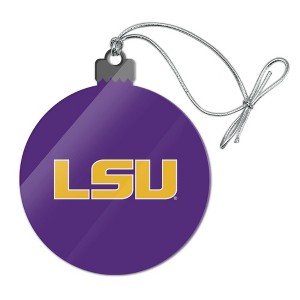 Louisiana State University Primary Logo Acrylic Christmas Tree Holiday Ornament - 1 of 4