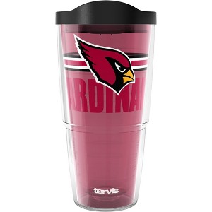 NFL Arizona Cardinals Go The Distance Classic Tumbler - 24oz: Plastic Lidded Drinkware - 1 of 2