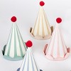 Meri Meri Stripe Pastel Party Hats (Pack of 8) - 3 of 3