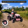 Tractor Stroller with Trailer - Remote Control, Spring Suspension, Dual Engines, Music Port, Suitable for Children 3+, Best Holiday Gift - 3 of 4
