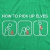 Mens How To Pick Up Elves T Shirt Funny Sarcastic Chirstmas Gift Hilarious Graphic Tee - Crazy Dog Men's T Shirt - 2 of 4
