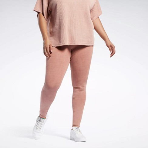 Reebok Lux High-rise Leggings (plus Size) 1x Classic Maroon : Target