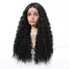 Jessie's Wig 28 Inch Curly 13*3.5 Synthetic Lace Wigs Jet Black 1 Pc/Pack - 3 of 4
