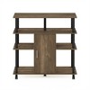 Furinno 4-Tier TV Stand for TV's up to 32" Entertainment Media Center w/Storage Cabinet - 4 of 4