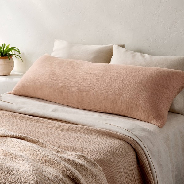 Funda para Almohada de Cuerpo de Doble Tela Feliz - Casaluna™ 2