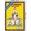 Trends International Bob's Burgers - Food Pyramid Framed Wall Poster Prints - 3 of 4