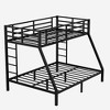 Metal Twin XL over Queen Bunk Bed for Teens and Adults, Space-Saving, Noise Reduced, No Box Spring Needed - 4 of 4