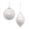 Glittered Ornaments (Set of 6) - 2 of 4