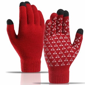 HTUTWOO Winter Gloves, Warm Knit Gaming Touchscreen Gloves for Women Men, Perfect for Sports and Daily Work - 1 of 4