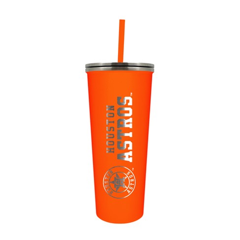 MLB Houston Astros 24oz Skinny Tumbler with Straw