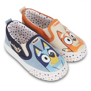 Bluey and Bingo Slip-On Sneakers - Bluey, Bandit, Chilli - Slip On Sneakers For Kids - 1 of 4