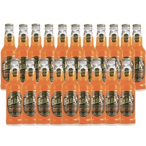 Hank's Genuine Gourmet Orange Cream Soda, 12 fl oz Bottles – Premium Craft Soda with Citrus, Creamy Flavor – Nostalgic Creamsicle Taste, Pack of 20 - 1 of 1