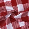 Buffalo Plaid Gingham Farmhouse Kitchen Curtains for Bathroom - 2 of 3