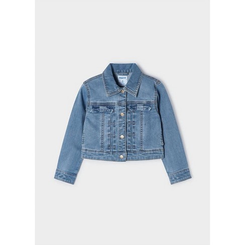 Target girls denim jacket shop