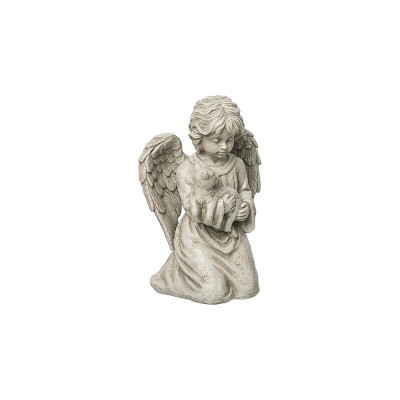 C&F Home Cherub With Cat Figurine