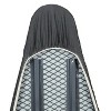 Seymour Home Products Wardroboard Replacement Cover and Pad Charcoal: Ironing Board Cover, Elastic Band, Solid Pattern - 2 of 4