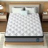 Whisen 14" King Hybrid Mattress, Luxury Ergonomic Mattress, Memory Foam Mattress, Pocket Innerspring - Grey & White - 3 of 4