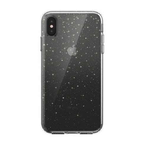 Speck Apple Iphone Xs Max Presidio Clear Glitter Case Clear