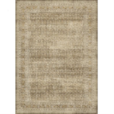 LunaLulinlk 2x6 Runner Rugs: Vintage Persian, Machine Washable, Non-Slip for Living Room, Bedroom, Dining Room, Office, Farmhouse