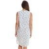 Dreamcrest 100% Cotton Sleeveless Nightgown for Women with Crochet Trim - 3 of 3