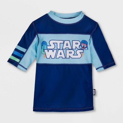 Boys' Star Wars Rash Guard - Blue - Disney Store