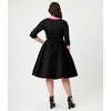 Elvira x Unique Vintage Women's Swing Skirt - 3 of 4