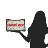 C&F Home 8" x 12" Congratulations Needlepoint Throw Pillow - 4 of 4