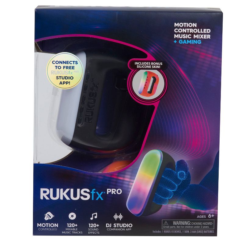 RUKUSfx Pro Motion Controlled Music Mixer Plus Gaming, 3 of 10