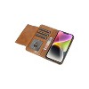 SaharaCase Folio Wallet Case for Apple iPhone 14 Plus Brown (CP00337) - 2 of 4