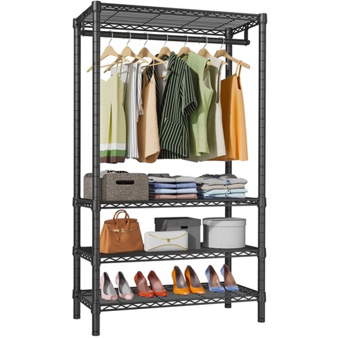 Vipek V1s Wire Garment Rack 4 Tiers Heavy Duty Clothes Rack ...