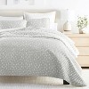 Geometric and Floral Modern Reversible Quilt and Shams Set - Becky Cameron - 3 of 4