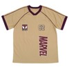 Marvel Mesh Soccer Jersey Athletic V-neck Raglan T-Shirt Adult - 2 of 4