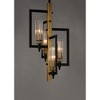 Maxim Lighting Flambeau 4 - Light Pendant in  Black/Antique Brass - 3 of 4