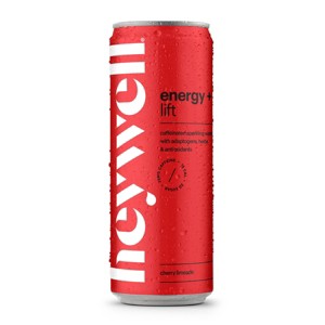 heywell Energy + Lift Cherry Limeade Sparkling Water - 12 fl oz Can - 1 of 4