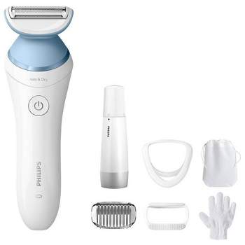 Panasonic 4-Blade Women's Electric Shaver with Pop-Up Trimmer and Bikini  Attachment - ES-WL80-V