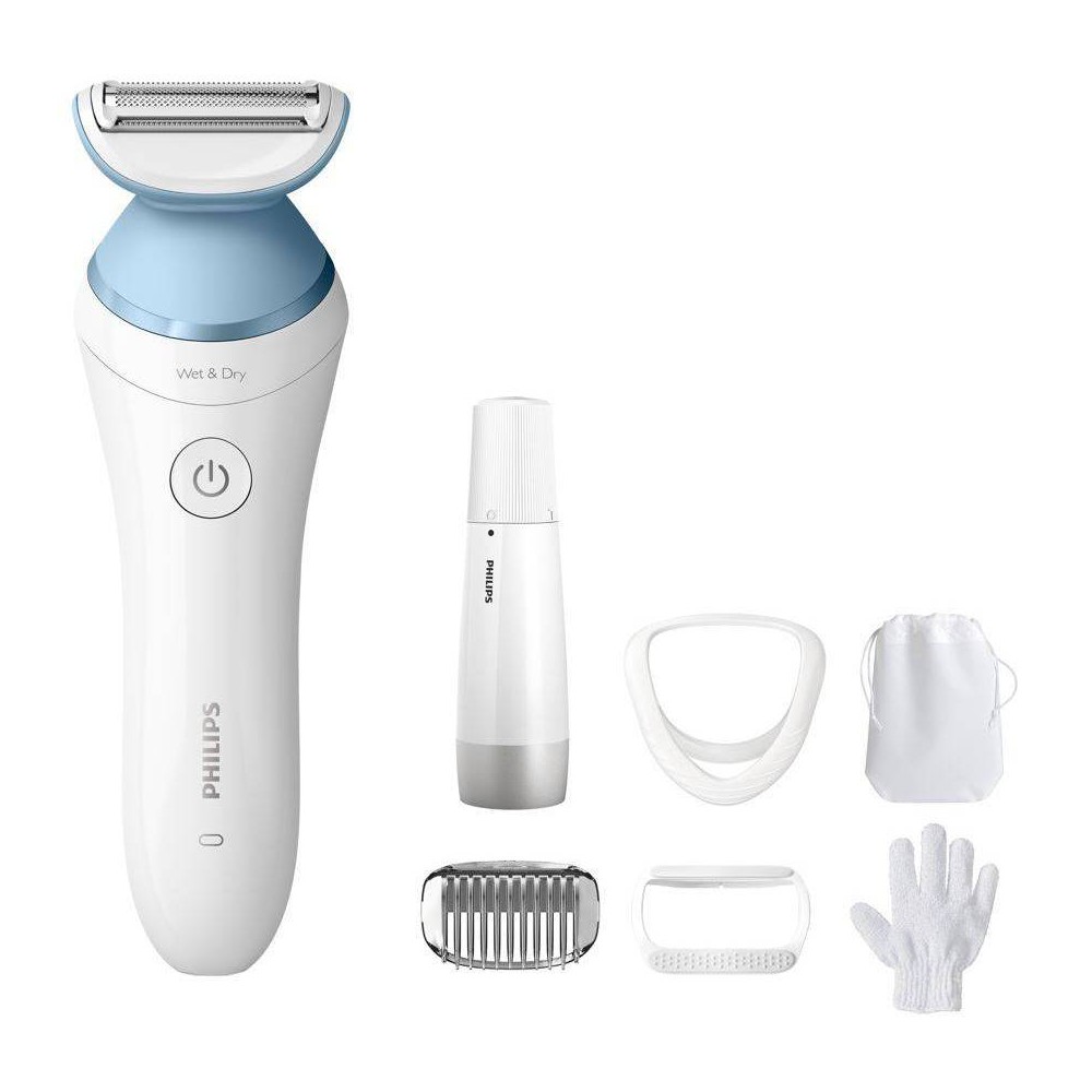 Photos - Hair Removal Cream / Wax Philips Series 8000 Wet & Dry Women's Rechargeable Electric Shaver with Fa 