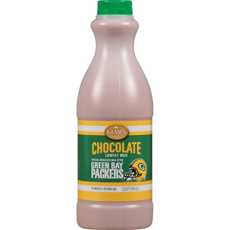 Kemps 1% Chocolate Milk - 1qt, 1 of 7
