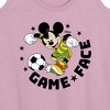 Women's - Disney - Game Face Soccer Graphic Racerback Tank - 2 of 4