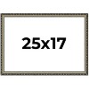 PosterPalooza | 25x17 Wood Antique Frame with UV Acrylic, 4 Finishes: Bronze, Gold, Silver, and Black - 2 of 4