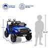 12V Ride On Car for Kids Electric Vehicle Toddles Battery Powered Truck Car Toy with Remote Control - 2 of 4