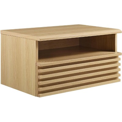 Modway Render Wall-Mount Nightstand