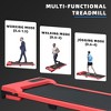 FIONECA 3-in-1 Walking Pad Treadmill ¨C 2.0HP Brushless Motor, Countdown Modes, 220 lbs Capacity, Red - 3 of 4