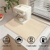 LunaLulinlk 2 Pack Microfiber Dish Drying Mat, 24*17 inch Absorbent Kitchen Counter Mat, Dish Drying Pad for Dishes (Beige) - 3 of 4