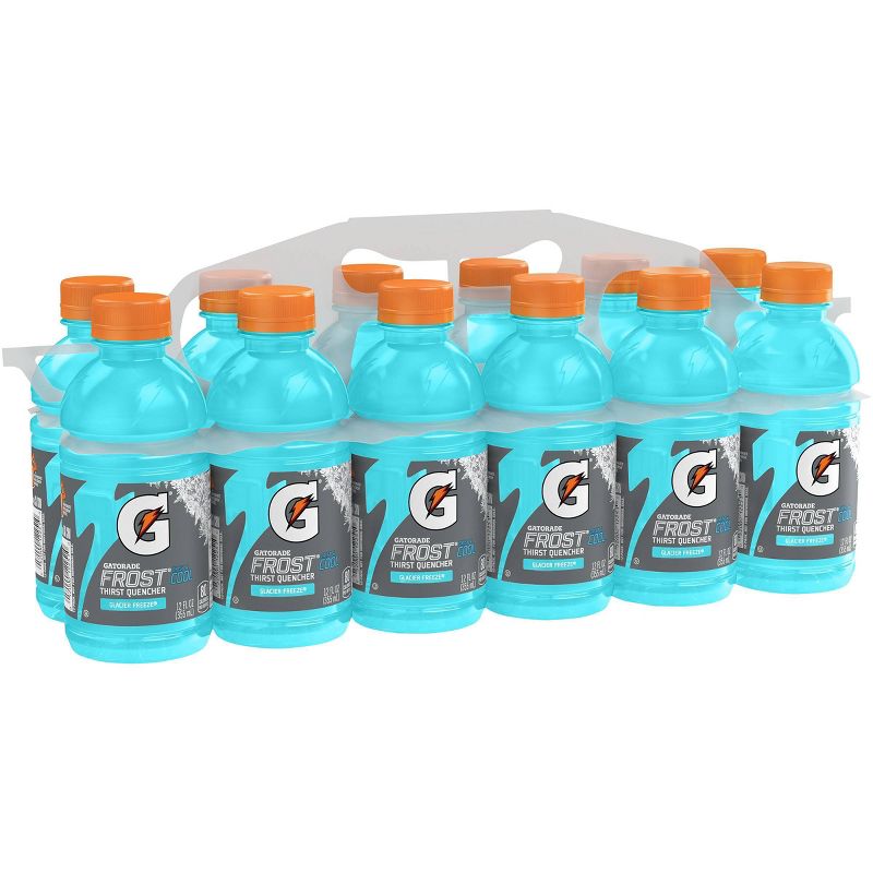 Gatorade Frost Glacier Freeze Sports Drink - 12pk/12 fl oz Bottles, 3 of 6