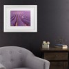 Trademark Fine Art - Massimo Della Latta Violet Matted Framed Art - 2 of 4