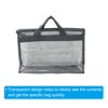 Unique Bargains Unique Handbag Dust Bags, Clear Purse Storage Organizer  PVC Dustproof Handbag Cover Transparent Purse Protector - 3 of 4