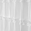 Recycled Ruffles and Pleats Shower Curtain - 2 of 4
