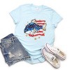 Simply Sage Market Patriotic Fish Short Sleeve Tee - 3 of 4