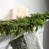 72"L Sullivans Artificial Lush Green Cedar Christmas Garland, Indoor Christmas Decor - 3 of 4